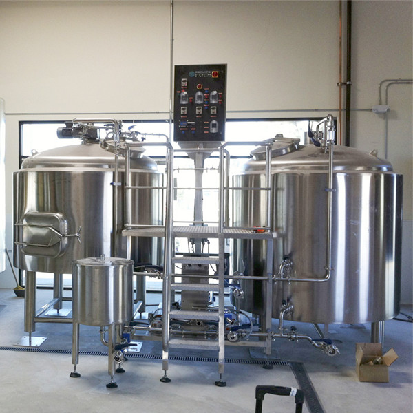 Clé en main 2000L commercial automatisé production de la bière à vendre
