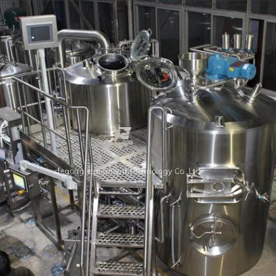 1000L SUS 304 Craft Brewery Vessel / Brewhouse System Customized Beer Fermentation Tank for Sale