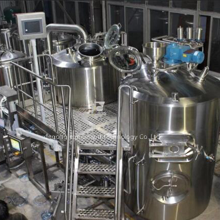 1000L SUS 304 Craft Brewery Vessel / Brewhouse System Customized Beer Fermentation Tank for Sale