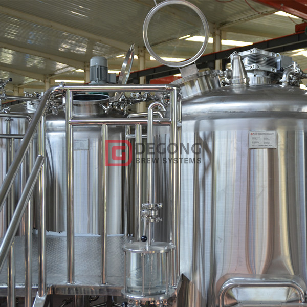 Équipement de fabrication de bière artisanale en acier commerciale clé en main 500L à vendre en Colombie