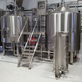 Système de brassage de bière vapeur clé en main 1000L Équipement de brasserie de qualité supérieure en France