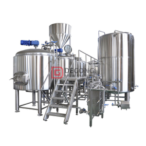 Système de fabrication d'équipement de brasserie artisanale 1500L 15BBL projet de brassage de la bière chauffée à la vapeur à vendre
