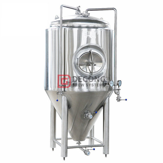 Cuve de fermentation de l'équipement de brassage en acier inoxydable de l'usine de brasserie 1000l pour la production de bière artisanale