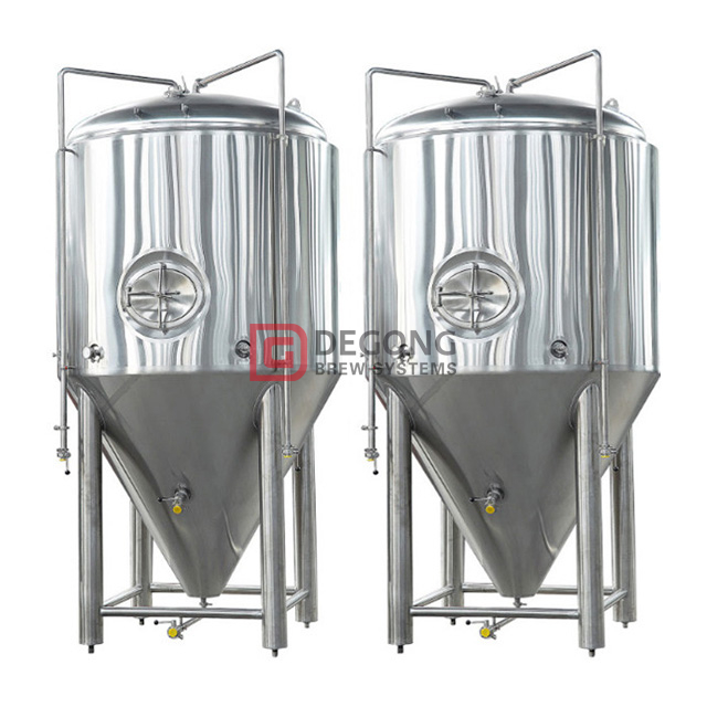 Équipement de brassage de bière d'usine de brasserie de bière d'acier inoxydable 304 de fermenteur sous pression 1000L