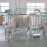 500L Complet Automated Craft Beer Brewing System Three Pot Beer Cooking Equipment with PED Certification