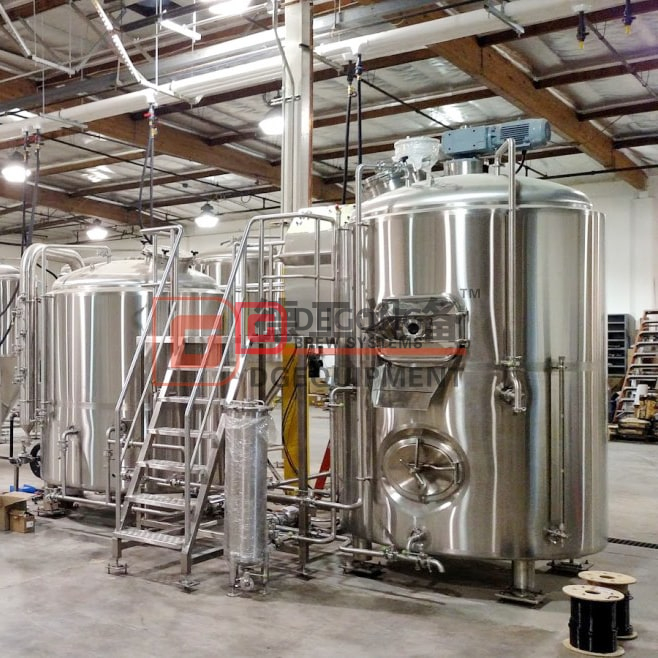 Équipement industriel fait sur commande de brasserie d'acier inoxydable / équipement commercial de brassage de bière