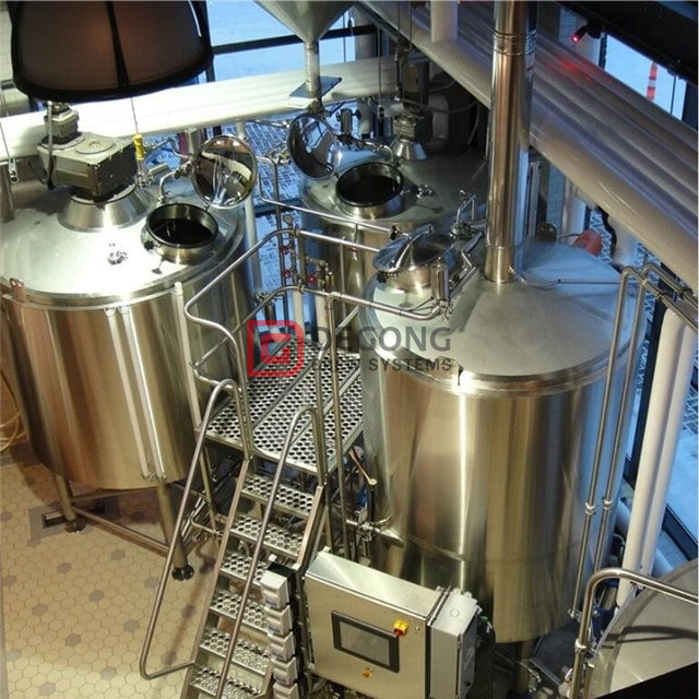 Brasserie en acier inoxydable de 7 cuves BBL 2 avec équipement de brasserie de chauffage à vapeur à vendre