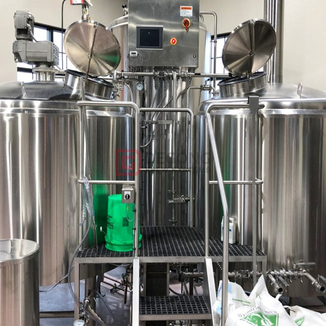 L'équipement de microbrasserie pour le pub / petite brasserie a adapté l'équipement de brassage de bière 500L à vendre