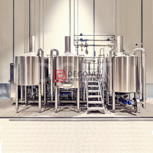 Ligne de production de bière en acier inoxydable d'expérience commerciale de 10 barils Machine de brassage à vendre