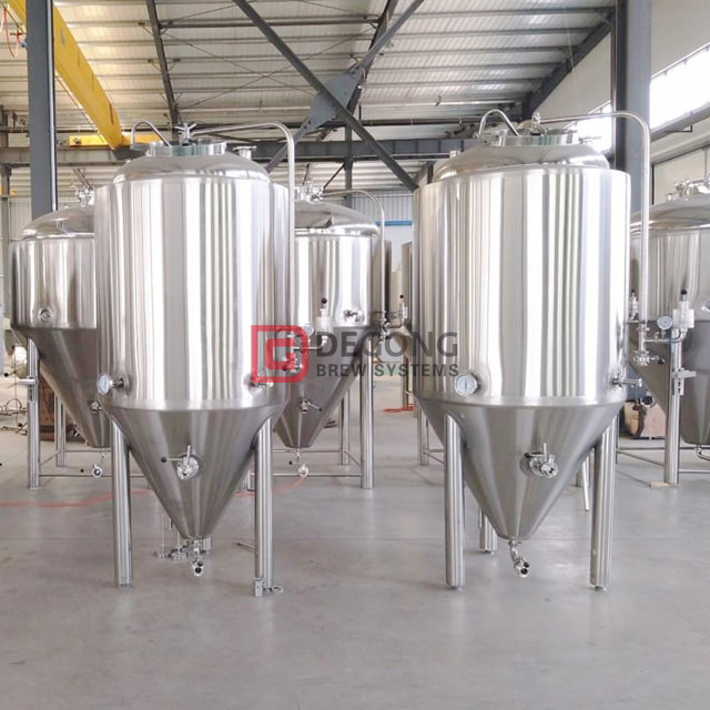 1000L / 10BBL Craft Brewery Tank CCT Conical Isobaric Pressure Stainless Steel Beer Fermentation Tank-Unitank