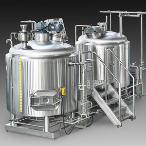 1500L 2/3/4 Navires Beer Brewhouse Brewing System Brew Kettle for Commercial Used Beer Brewery Equipment