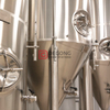 Réservoir de brassage de bière semi-automatique complet en acier inoxydable / cuivre Customzied de 1000 litres pour usage commercial
