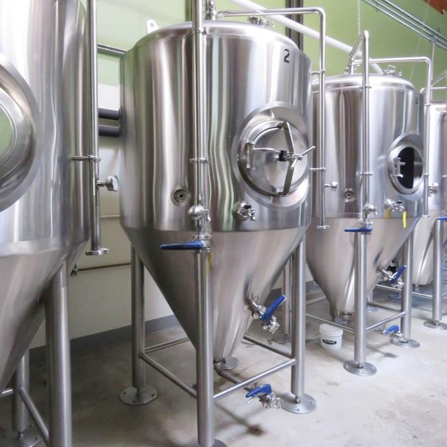 5BBL Usine de fabrication de bière complète Microbrasserie en acier inoxydable Cuves de fermentation de bière