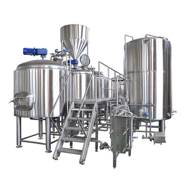 1000L bière artisanat système de brassage en acier inoxydable bière faisant la machine / équipement pour vente brasserie usine