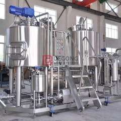 1000L bière artisanat système de brassage en acier inoxydable bière faisant la machine / équipement pour vente brasserie usine