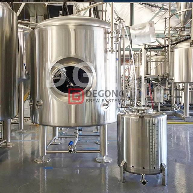500L Fabricant de système de brassage de bière conique complet isolé en acier inoxydable personnalisé