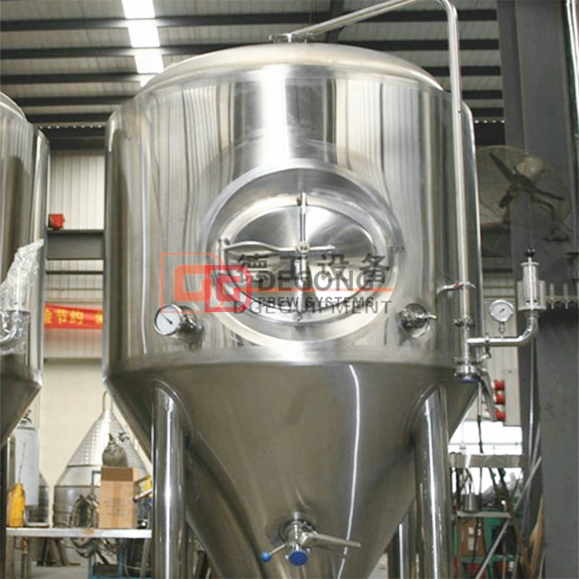 200L fermenteur de réservoir de fermentation de bière en acier inoxydable clé en main avec certificat PED