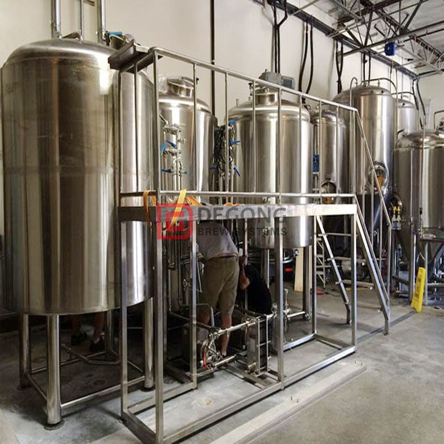 Brew Kettle Machine industrielle en acier inoxydable pour la bière artisanale clé en main de la brasserie popularité dans European10HL